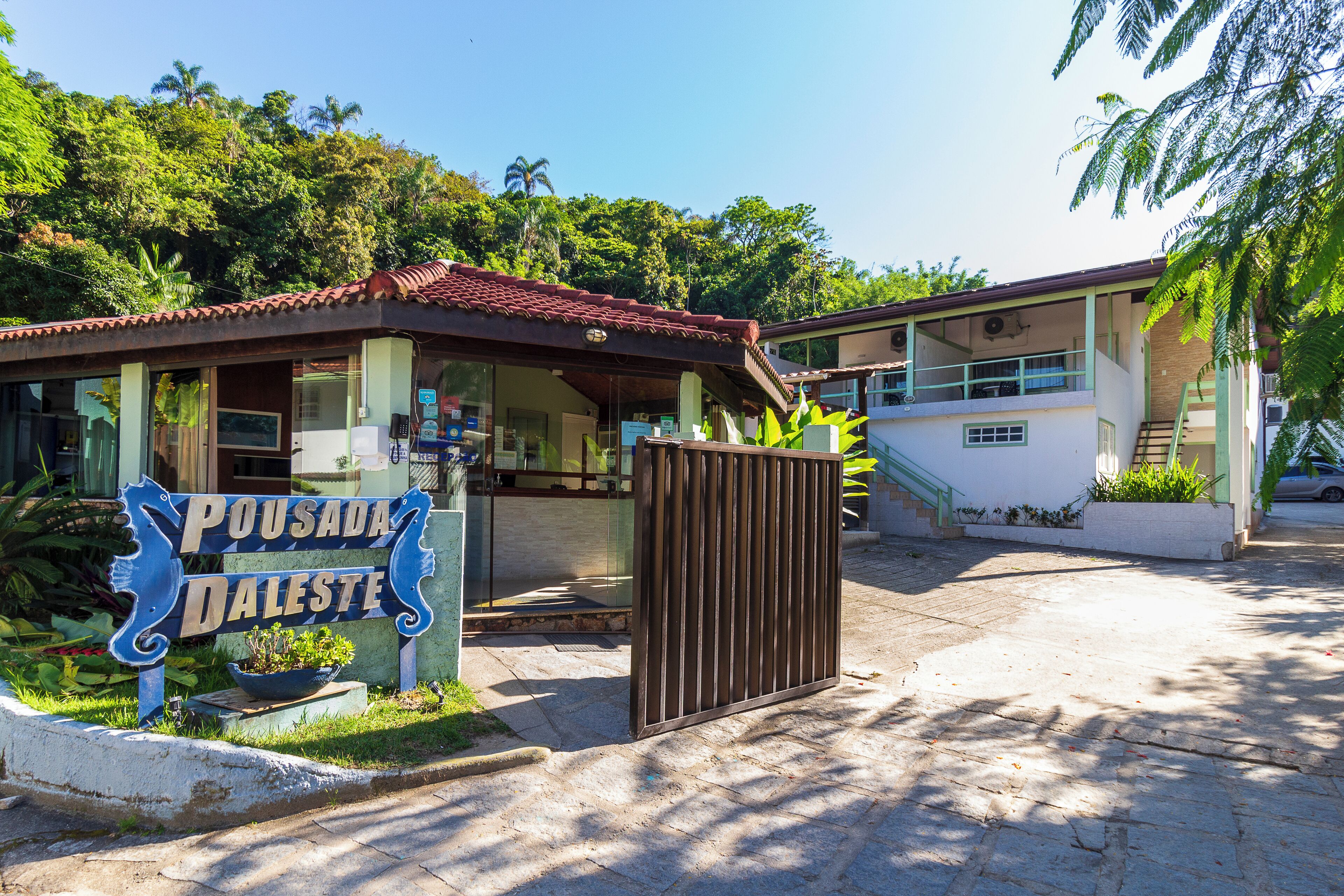 Fassade der Unterkunft