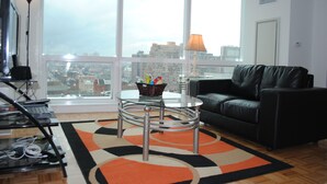 Living room - Grand Suites (Jersey City)