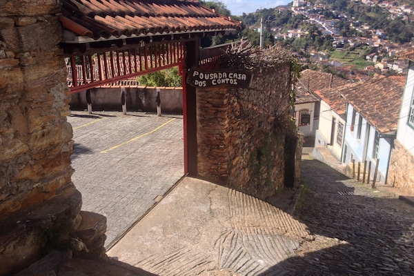 Entrada de la propiedad