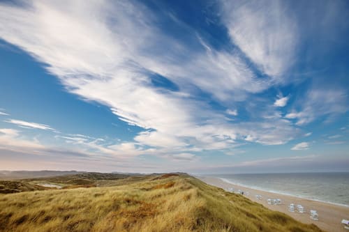 Vue sur la plage/l’océan