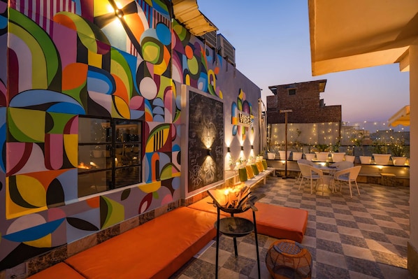 Rooftop terrace - Zostel Delhi (New Delhi)