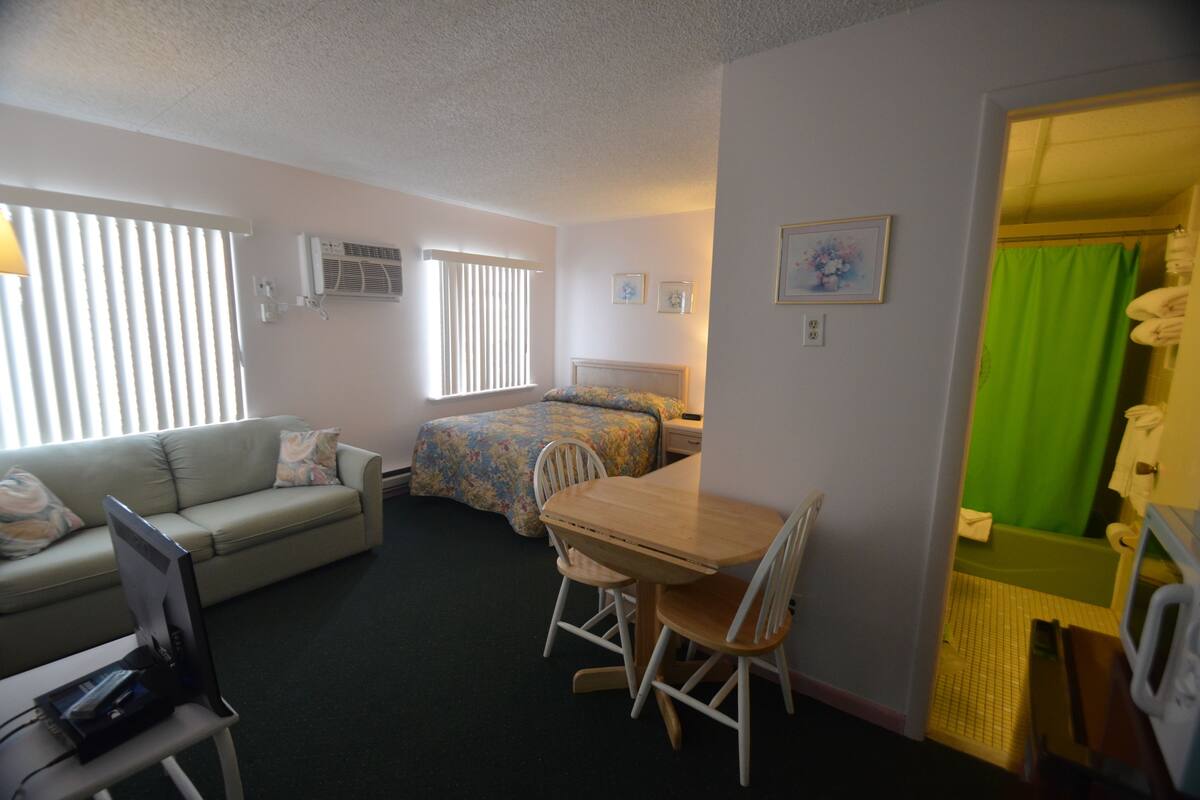 客房, 1 張標準雙人床和 1 張沙發床 (Petite Room / Sleeper Sofa Breezeway) | 隔音、免費無線上網