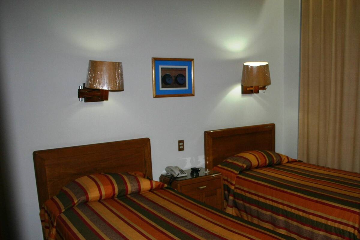 Desk, iron/ironing board (on request), WiFi (free)