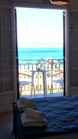Studio, Sea View (Double) | View from room. Avra Paradise Aparthotel