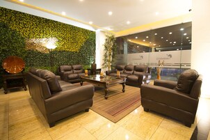 Sala de estar en el lobby