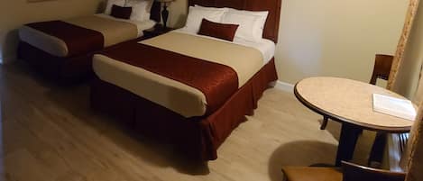 Blackout drapes, soundproofing, iron/ironing board, free WiFi