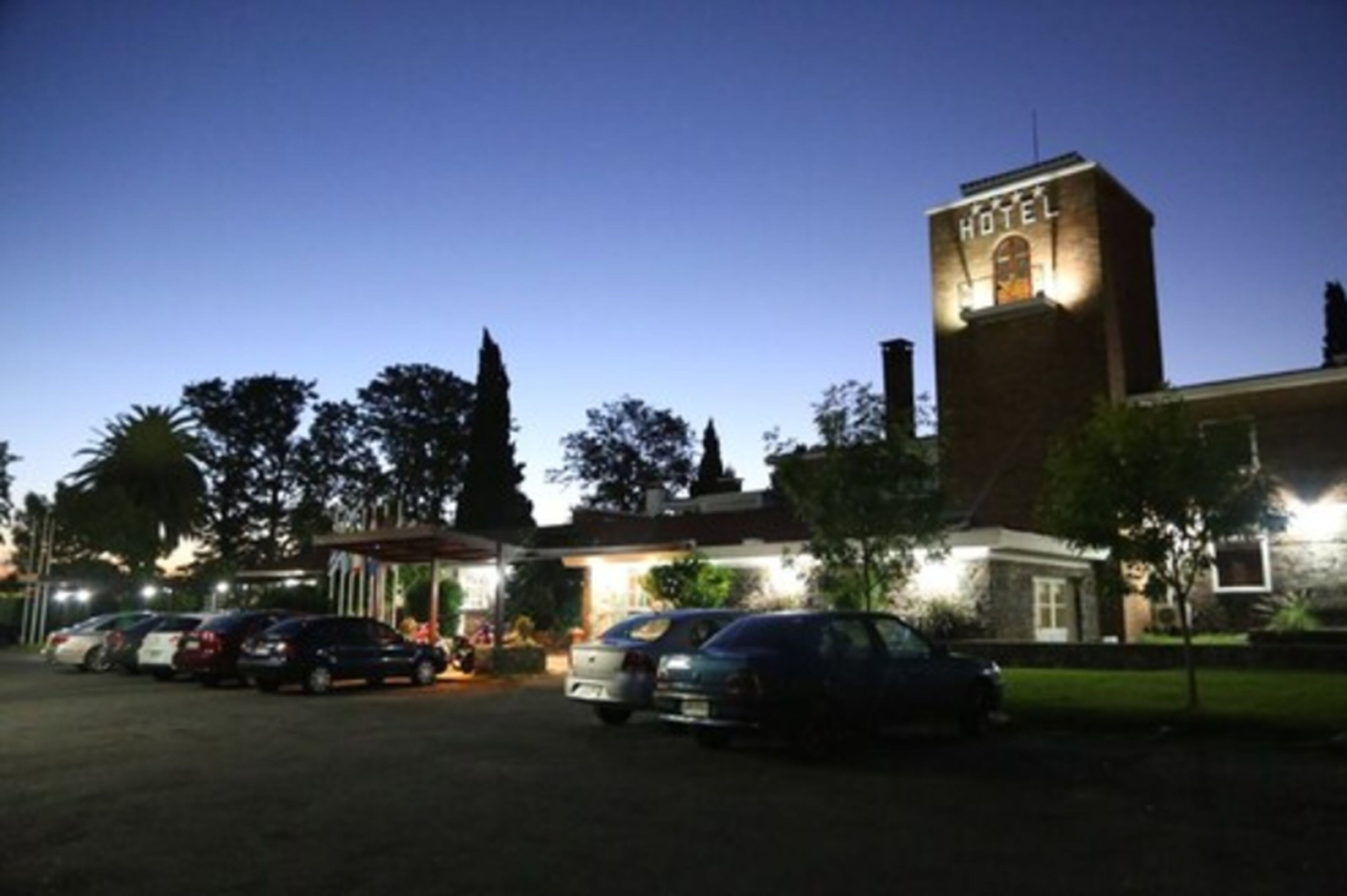 Front of property – evening/night