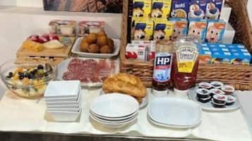 Daily English breakfast (GBP 12 per person)