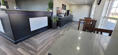 Recepção. Green Country Inn