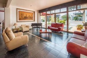 Sala de estar en el lobby