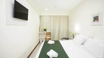 Quarto standard | Frigobar, cofres nos quartos, escrivaninha, berços