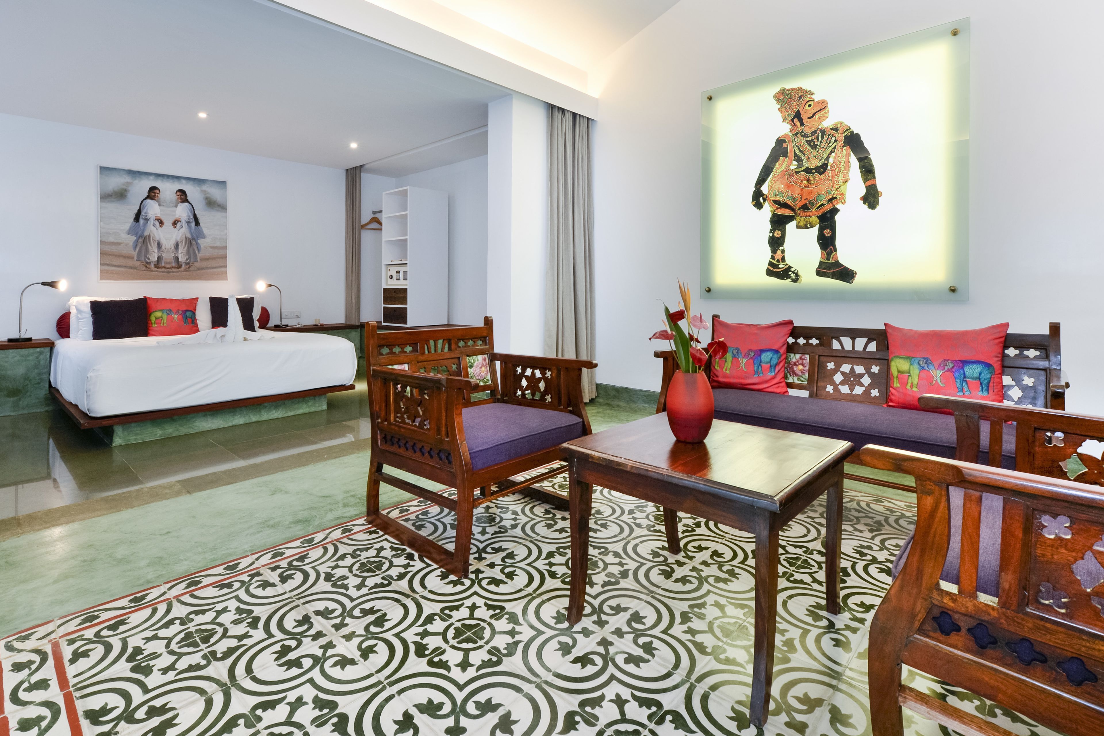 suite garden | 1 bedroom, premium bedding, minibar, in-room safe