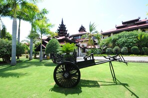 Fachada de la propiedad
