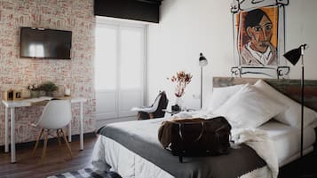 Superior Double Room | 1 bedroom, down comforters, blackout drapes, soundproofing