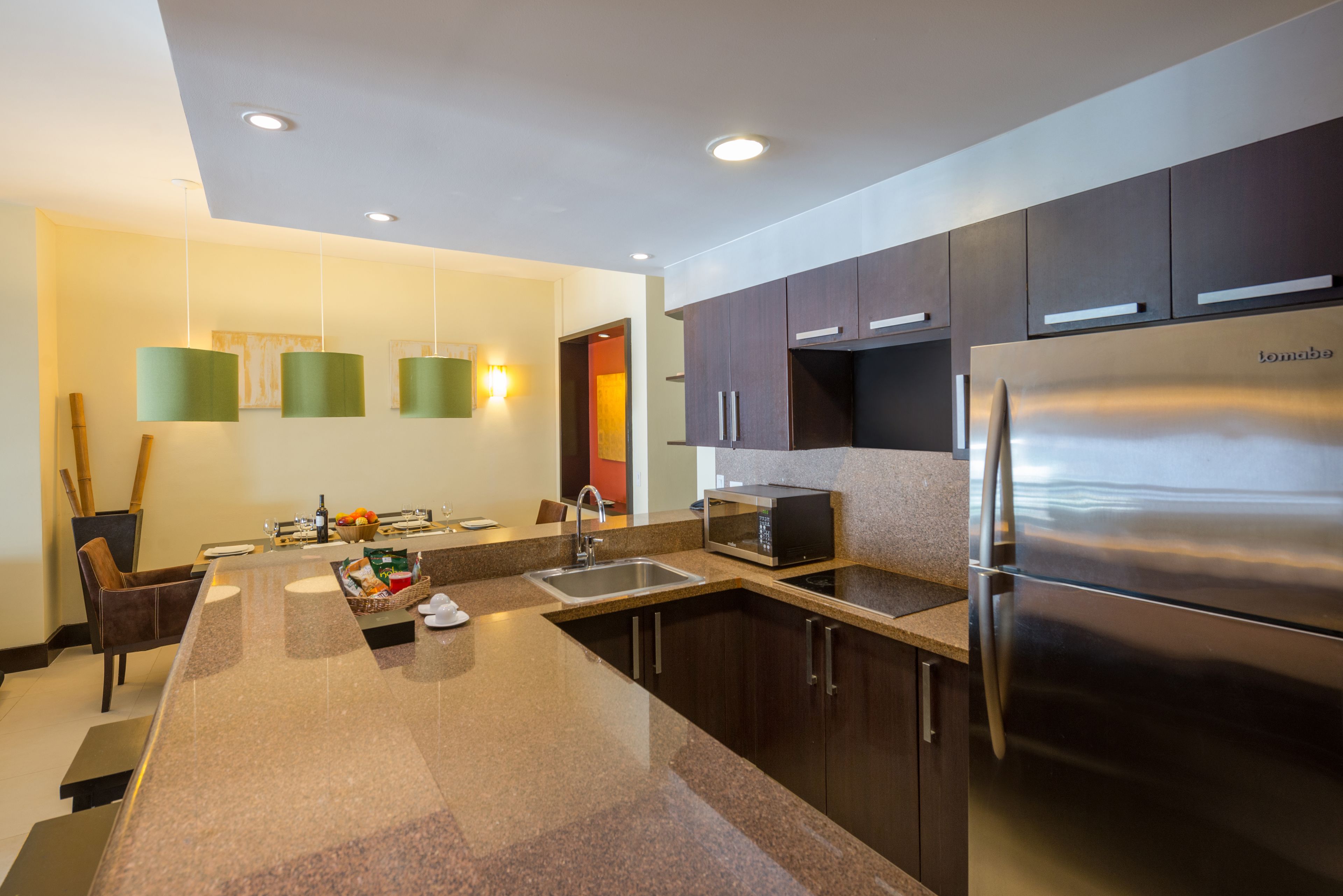 aldea two bedroom penthouse with rooftop and private pool  | private kitchen | coffee/tea maker