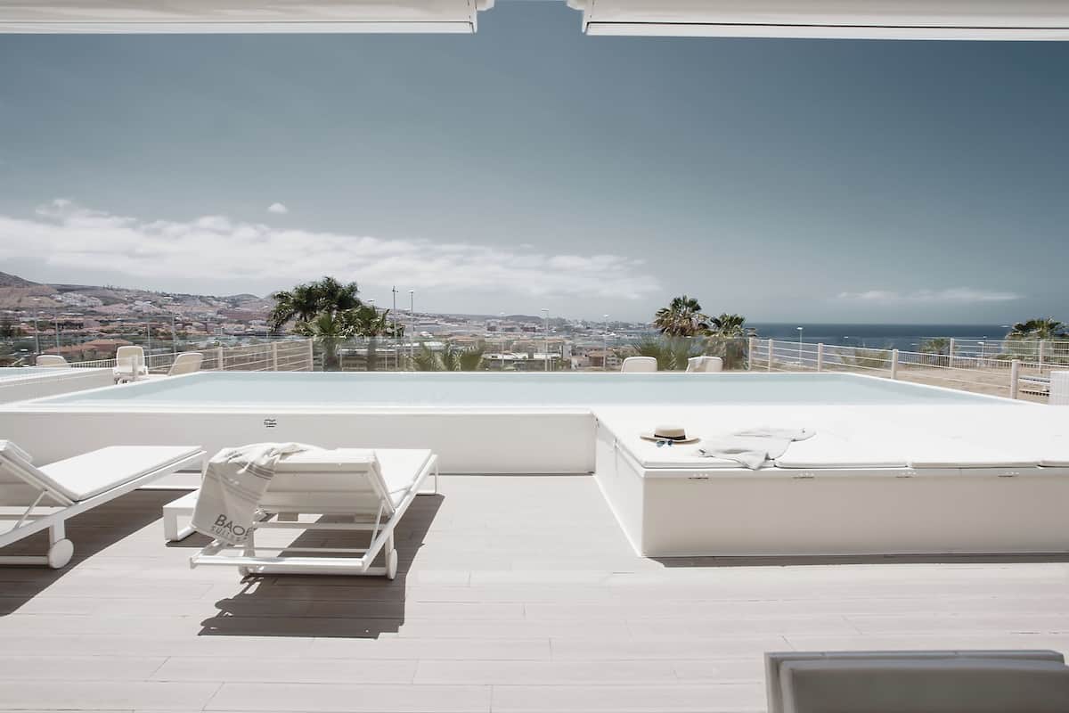 Grand-suite - 1 soveværelse - privat pool - udsigt til pool (Divinity Breeze Luxe) | Privat pool