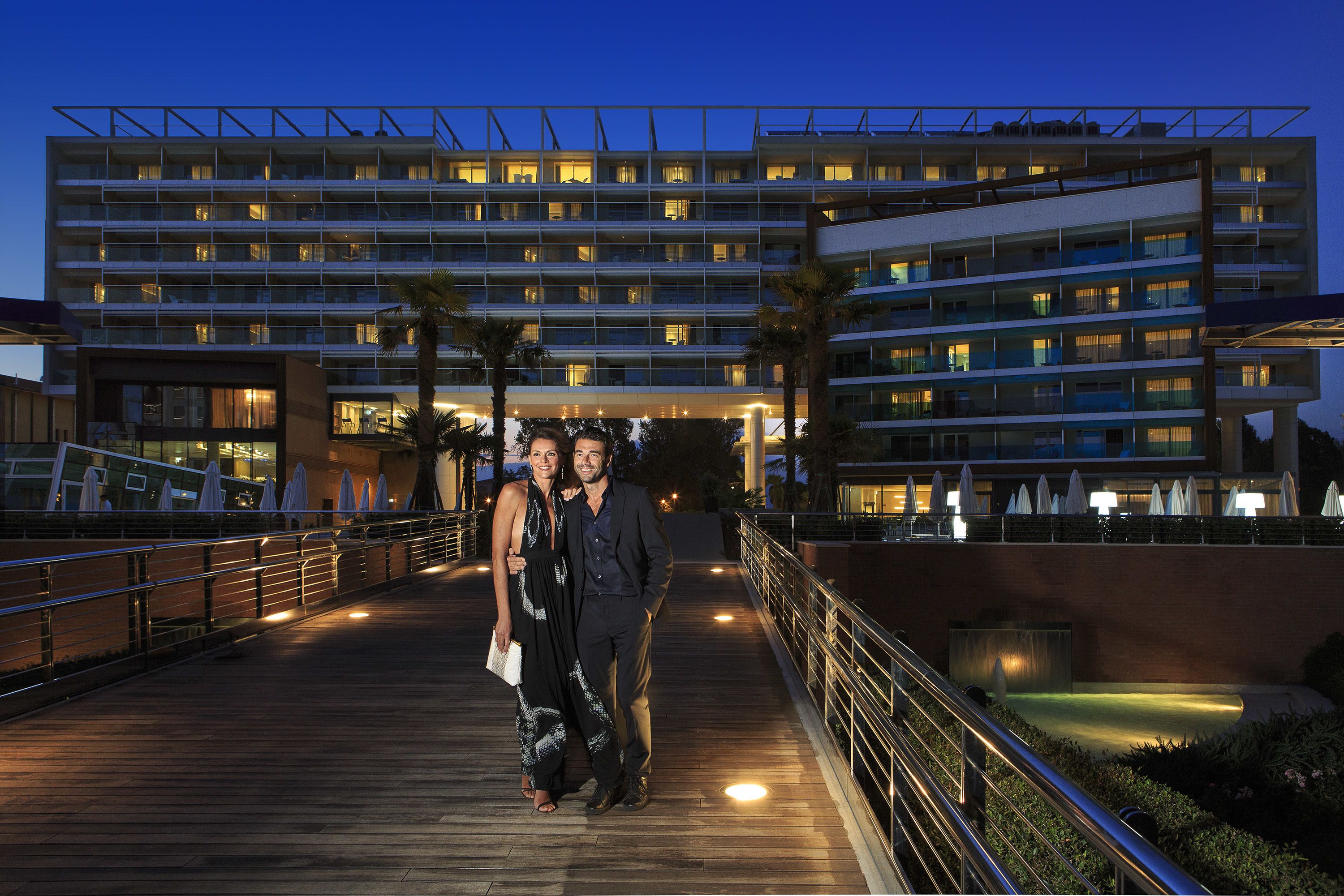 front of property – evening/night