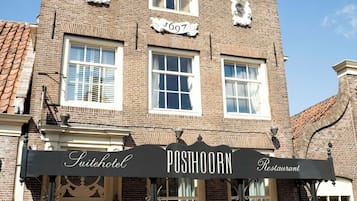 Voorkant van accommodatie