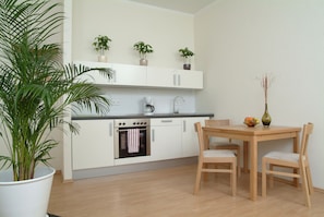 Full-size fridge, stovetop, coffee/tea maker, electric kettle - Aparthotel am Zwinger (Dresden)