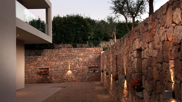 Udsigt fra overnatningsstedet