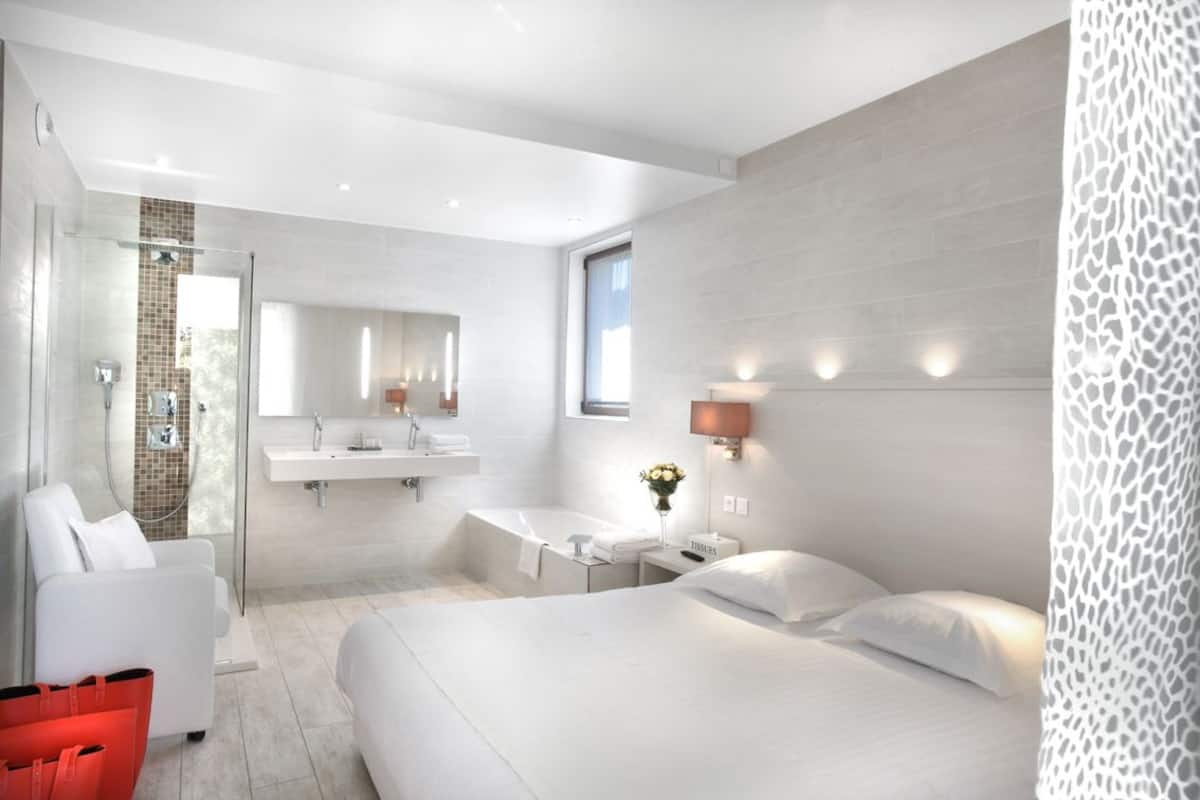Chambre Double Design | 1 chambre, literie de qualité supérieure, minibar