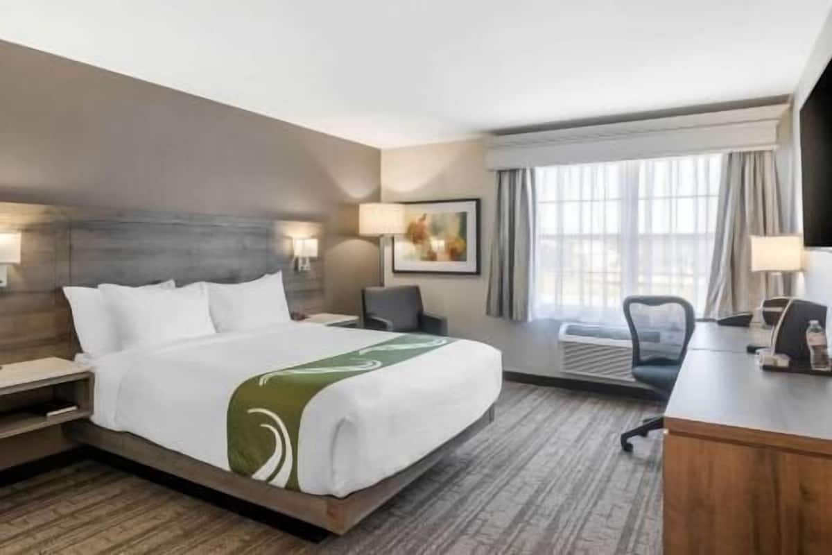 Ropa de cama de alta calidad y minibar