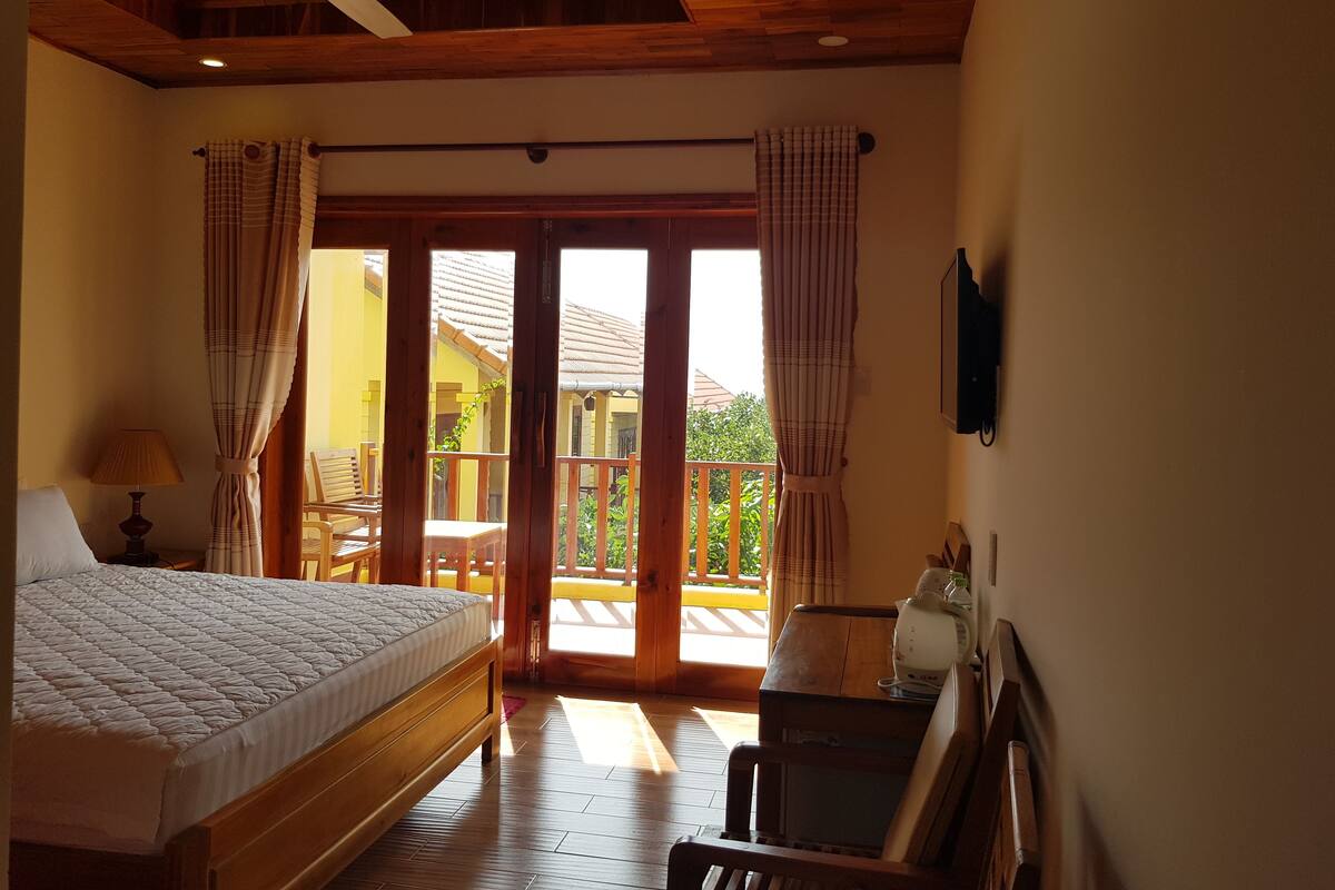Phòng đôi Deluxe, quang cảnh biển | Khu phòng khách