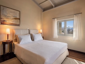 Suite Executive Sea View | 1 dormitorio, ropa de cama de alta calidad, minibar y caja fuerte