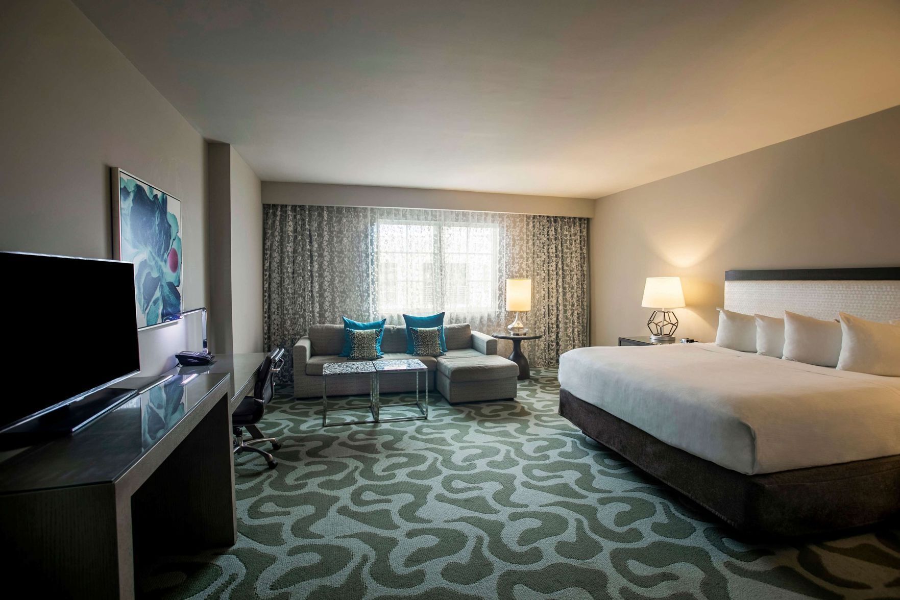 Ropa de cama de alta calidad, edredón y camas con pillow-top 