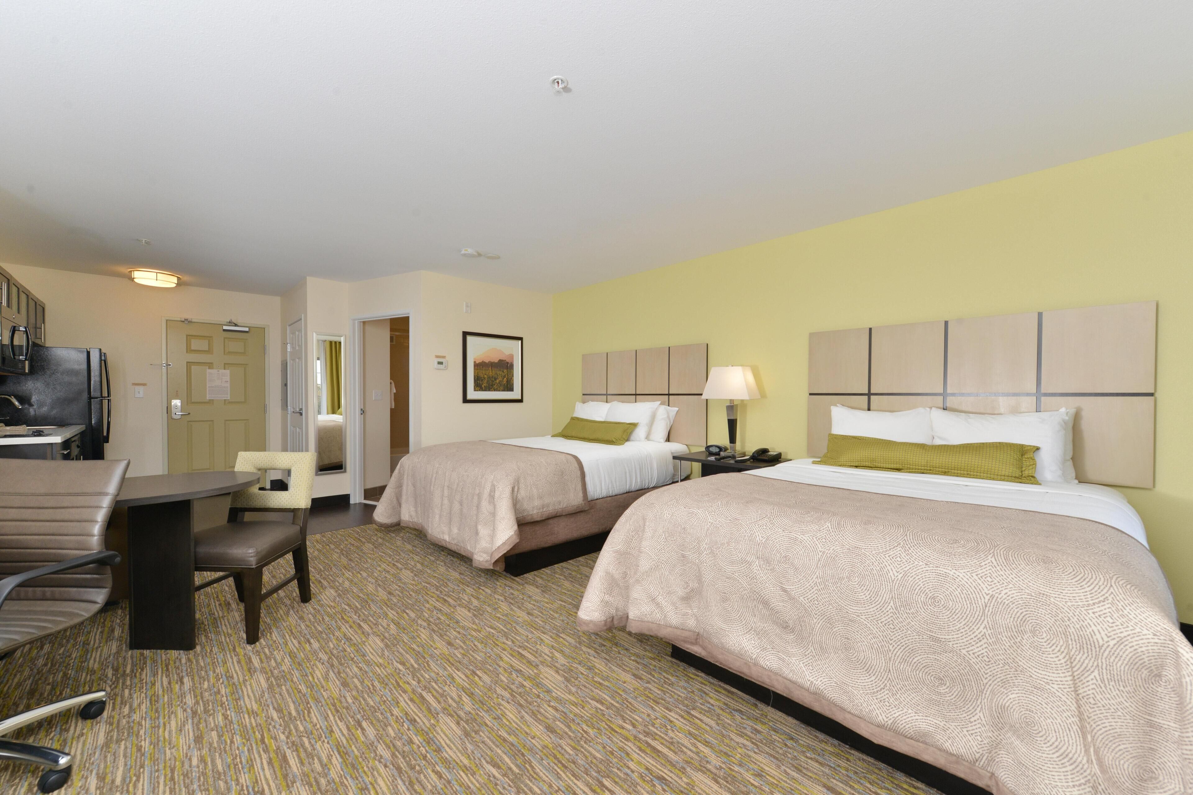 In-room safe, desk, blackout drapes, iron/ironing board
