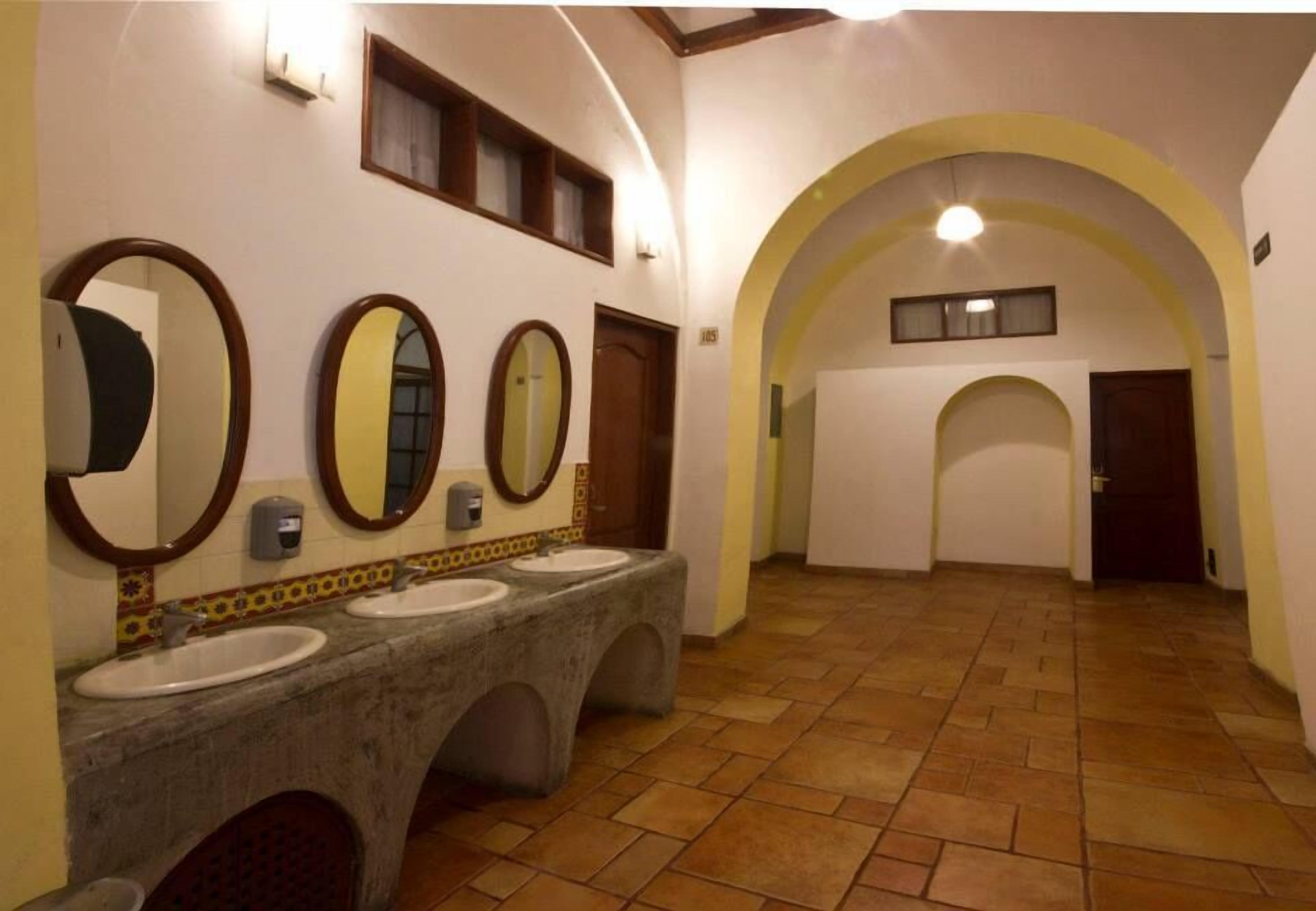 double room, 2 double beds | bathroom | shower, free toiletries, hair dryer, towels