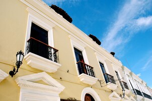 Fachada de la propiedad
