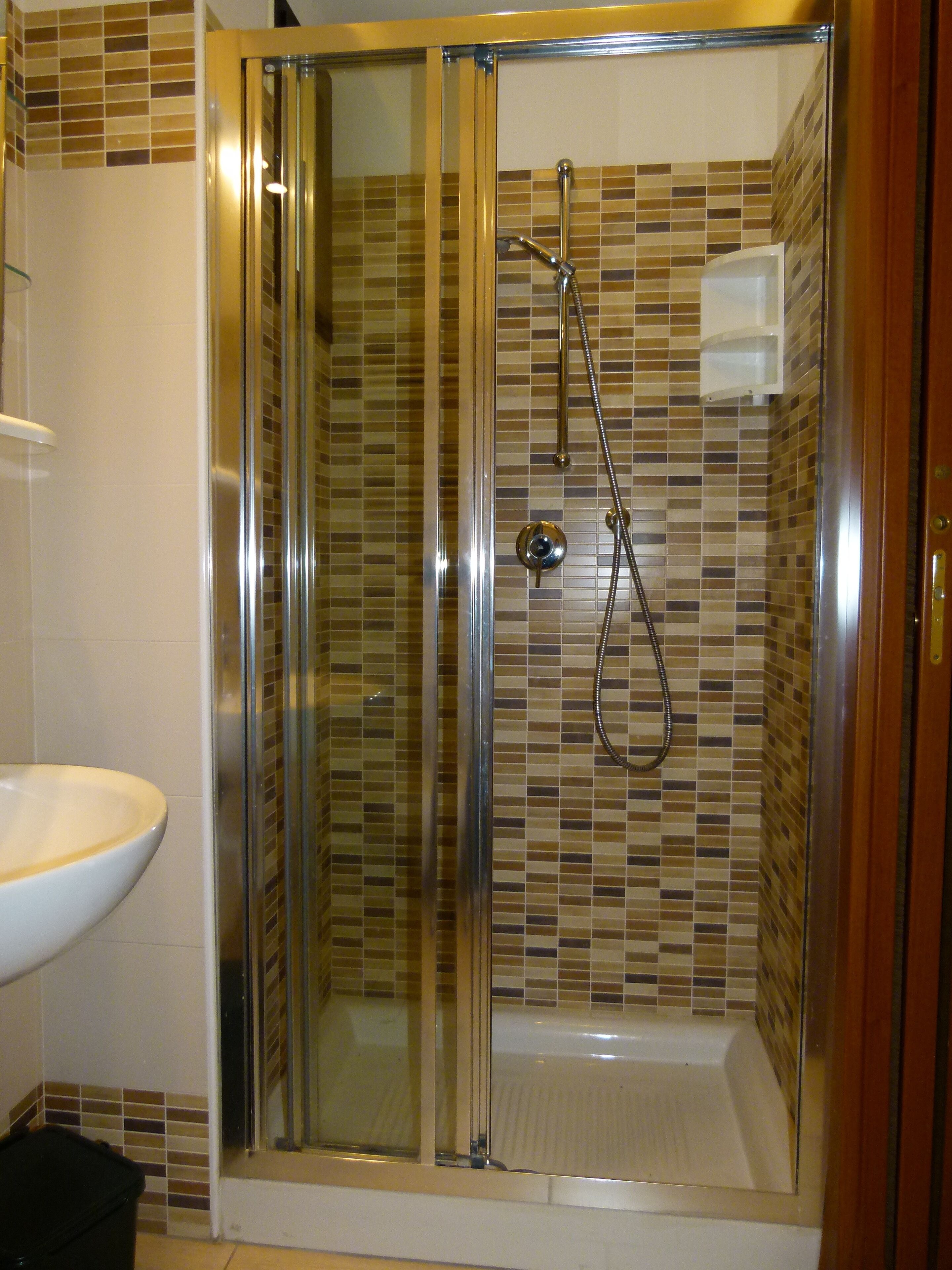double or twin room, sea view | bathroom shower
