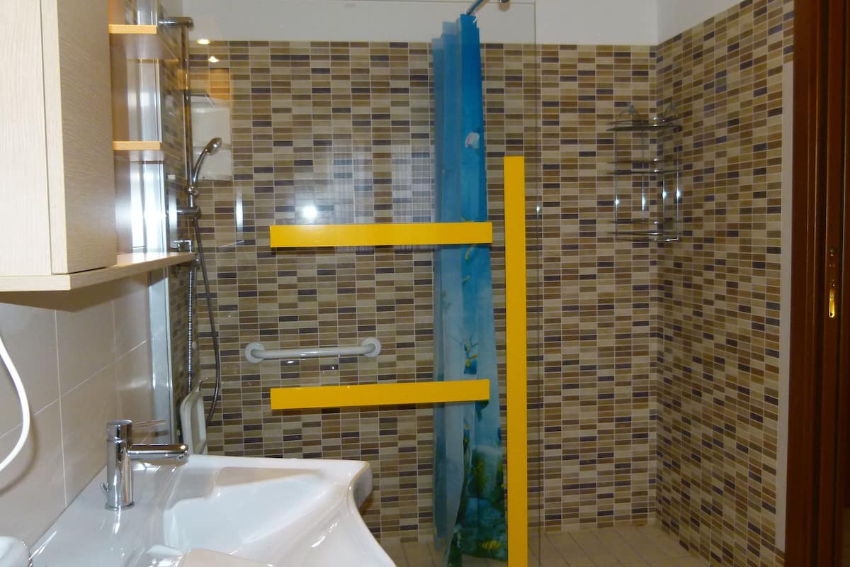triple room | bathroom shower