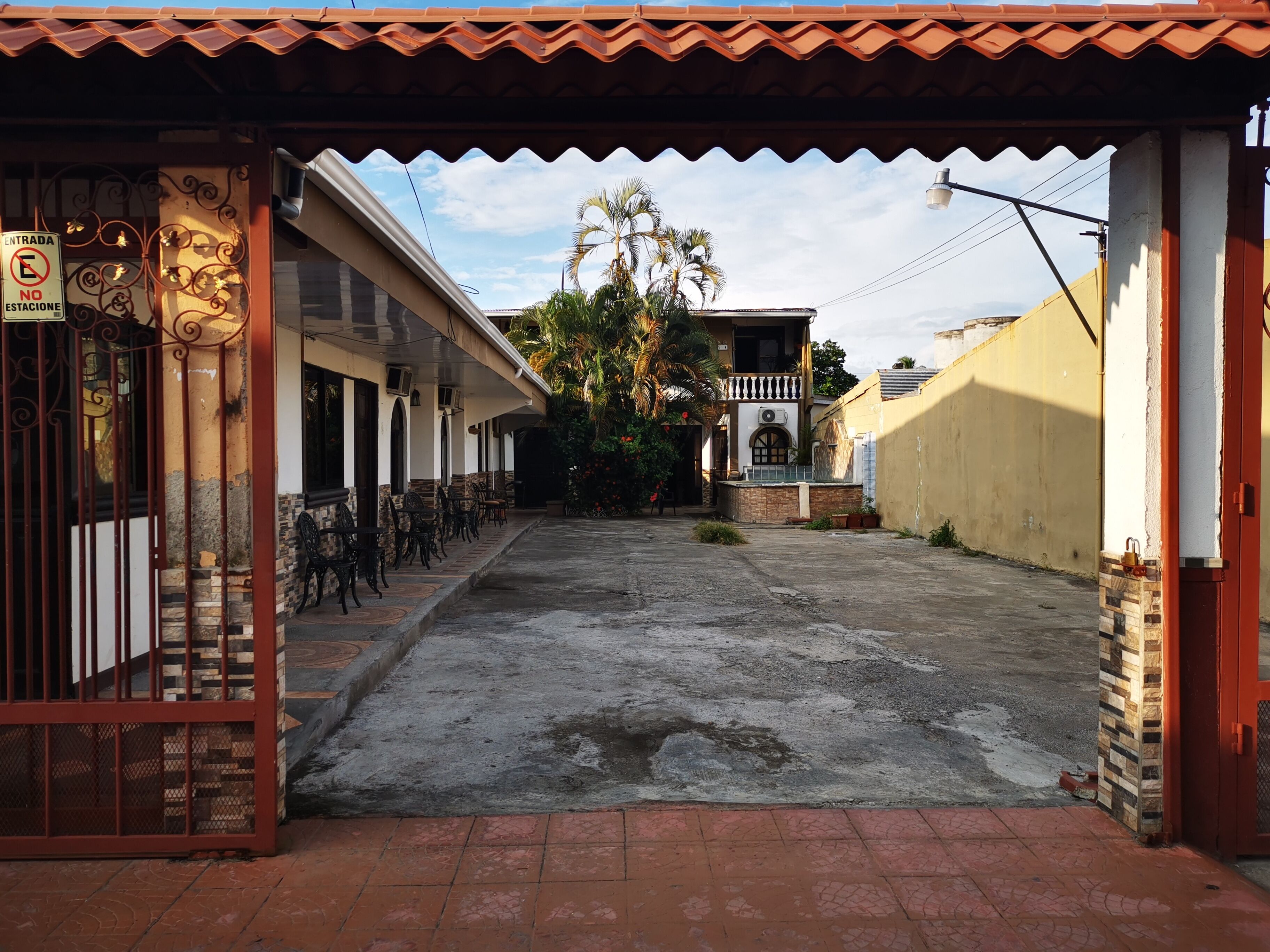 Fassade der Unterkunft