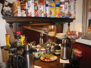 Petit déjeuner continental compris tous les jours
