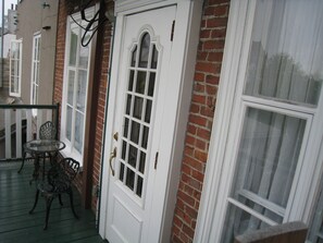 Terrace/patio - Castel d'Amérique Française (Québec City)