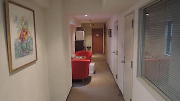 In-room safe, blackout curtains, soundproofing, iron/ironing board