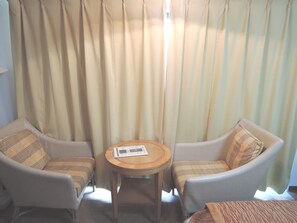 Twin Room with Shared Bathroom | In-room safe, blackout drapes, soundproofing, iron/ironing board - Nikko Park Lodge Tobu Station (Nikko)