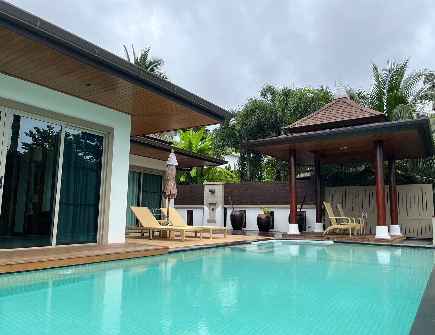 Villa Private Pool, Hill View | Terrace/patio