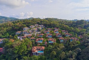 Udsigt fra overnatningsstedet