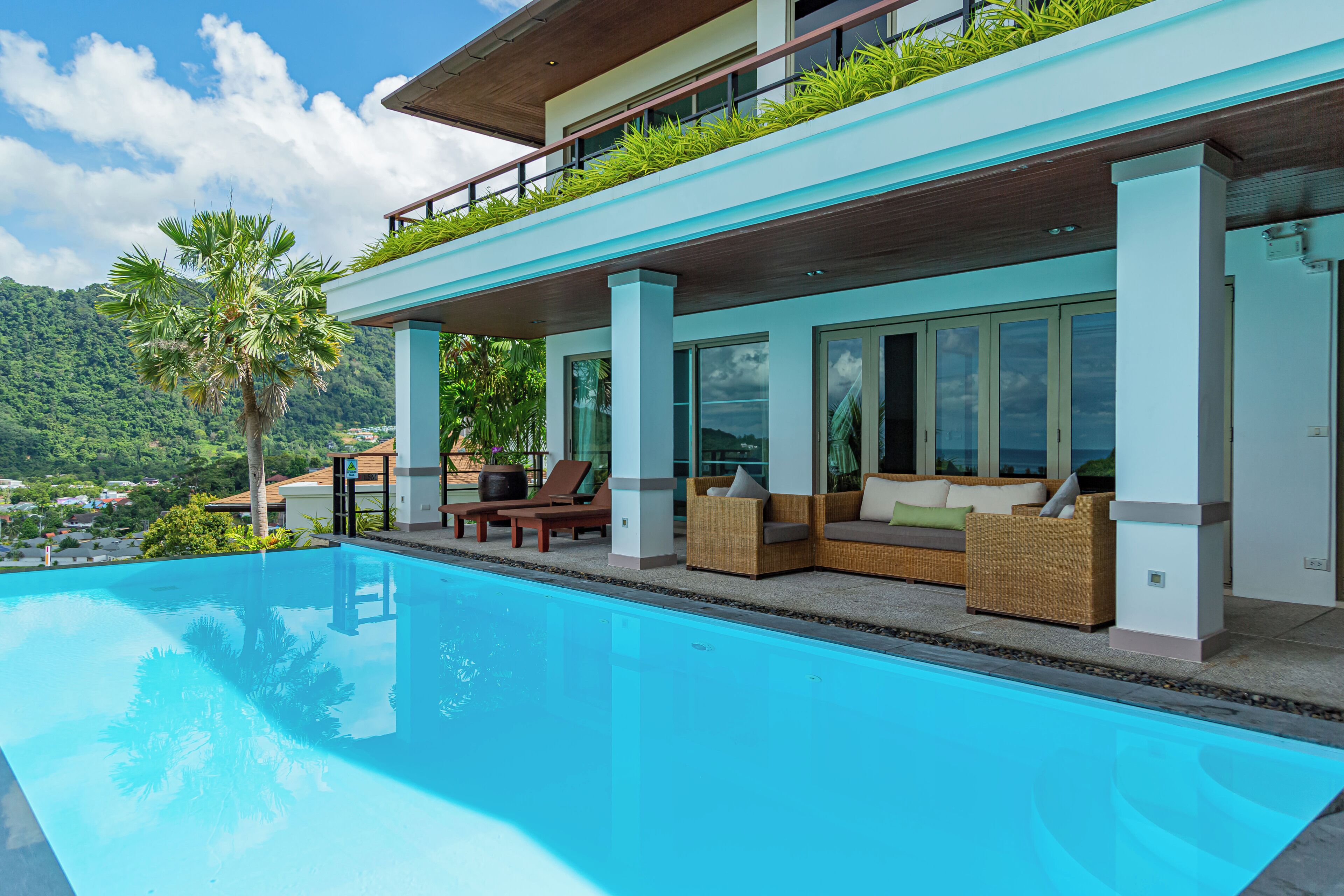 Villa familiar, 3 habitaciones, alberca privada | Terraza o patio