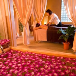Banheira de hidromassagem, tratamentos corporais, aromaterapia