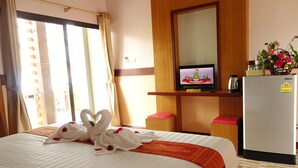 Standard Double Room | Desk, blackout curtains, rollaway beds, free WiFi - Airport Phuket Garden Resort (Sa Khu)
