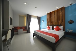 Superior Double Room | In-room safe, desk, soundproofing, free WiFi - I Dee Hotel Patong (Patong)