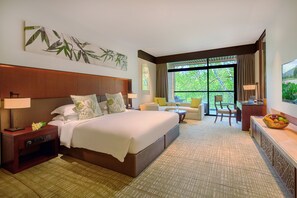 Roba de llit d'alta qualitat i minibar gratuït 