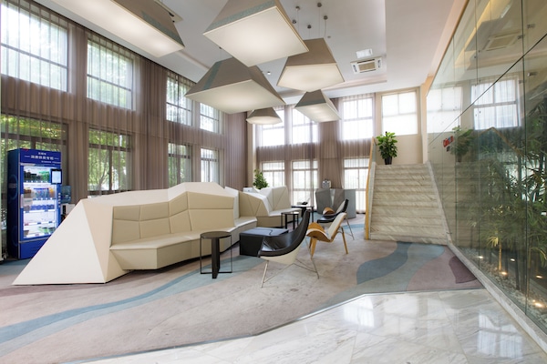 Sala de estar en el lobby