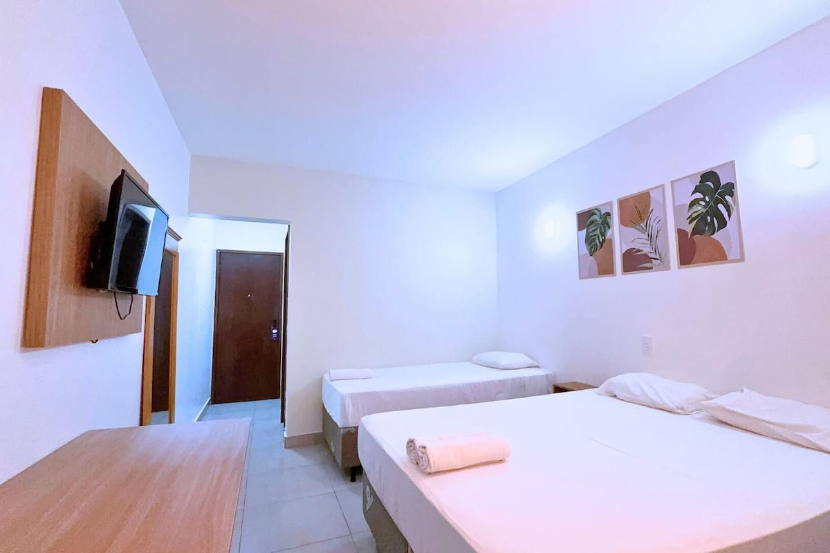 Minibar, blackout drapes, WiFi (free), bed sheets
