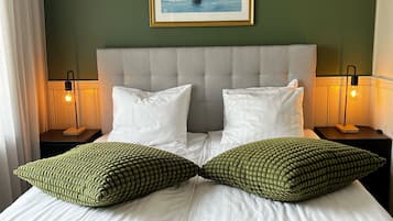 Dubbelrum | Skrivbord, gratis wi-fi och sängkläder