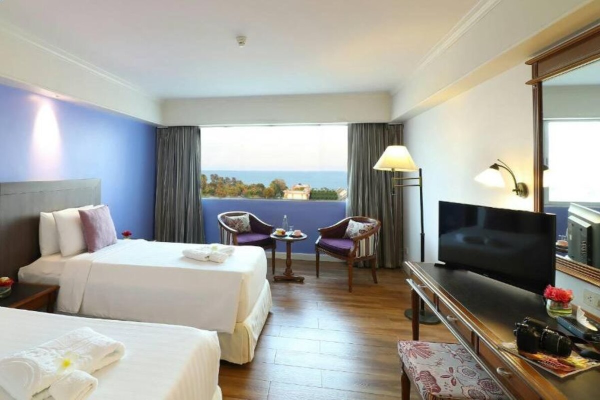 Blackout drapes, rollaway beds (surcharge), WiFi (free), bed sheets